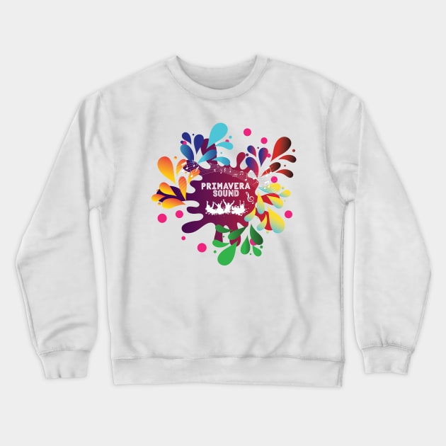 Primavera Sound Crewneck Sweatshirt by smkworld